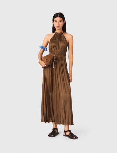 Robe Longue Plissée - Taille 34 - Maje - Modalova