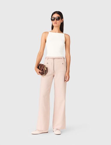 Pantalon En Tweed - Taille 34 - Maje - Modalova