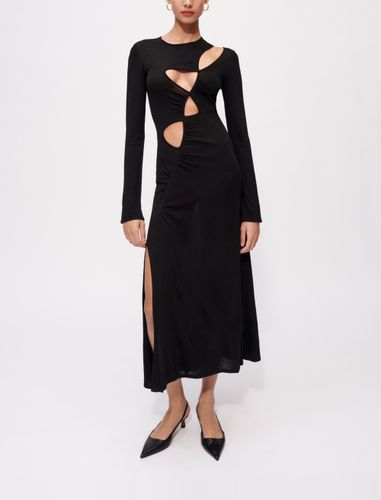 Robe En Maille Stretch À Ouvertures - Taille 40 - Maje - Modalova