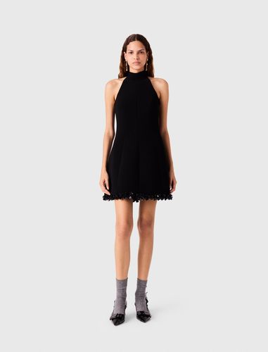 Robe Patineuse Dos Nu Et Col Noué - Taille 34 - Maje - Modalova