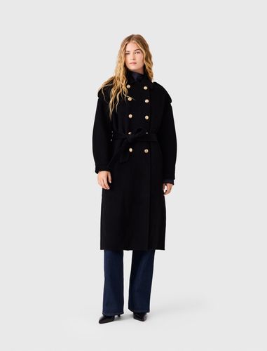 Manteau Long Double Face - Taille 34 - Maje - Modalova