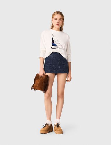 Tee-shirt Avec Imprimé Bateau - Taille 2 - Maje - Modalova