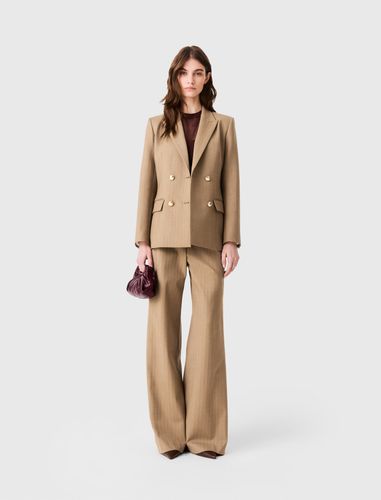 Veste De Tailleur Croisée - Taille 34 - Maje - Modalova