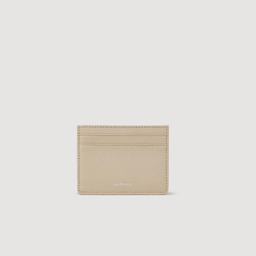 Porte-cartes en cuir reconstitué - Sandro Paris - Modalova