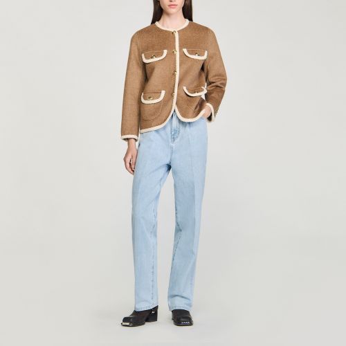 Veste double face - Sandro Paris - Modalova