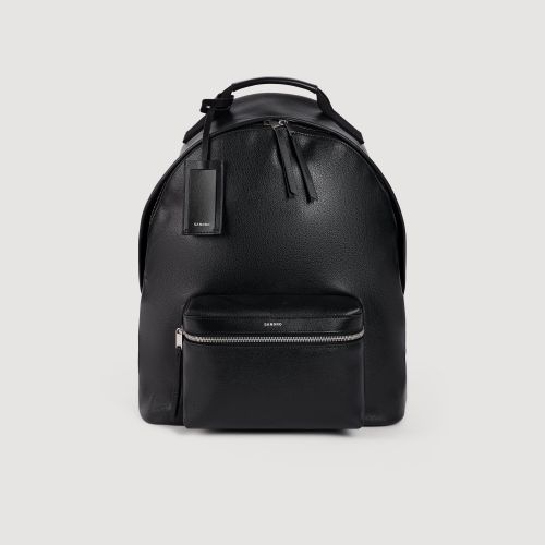 Sac à dos en cuir - Sandro Paris - Modalova