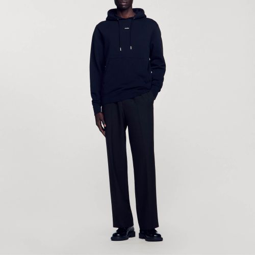 Sweatshirt en coton biologique - Sandro Paris - Modalova