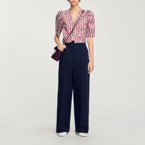 Pantalon de costume - Sandro Paris - Modalova