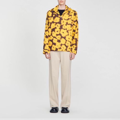 Blouson imprimé fleuri - Sandro Paris - Modalova