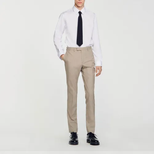 Pantalon de costume - Sandro Paris - Modalova