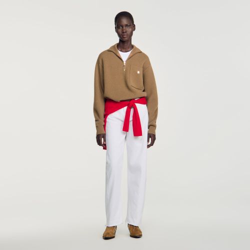 Pull laine et cachemire - Sandro Paris - Modalova