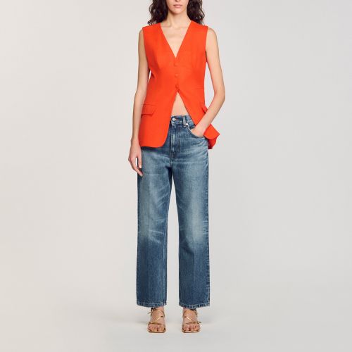 Veston sans manches - Sandro Paris - Modalova
