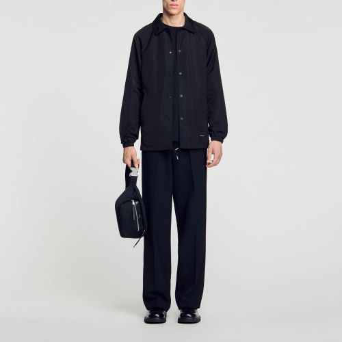 Veste en matière technique - Sandro Paris - Modalova