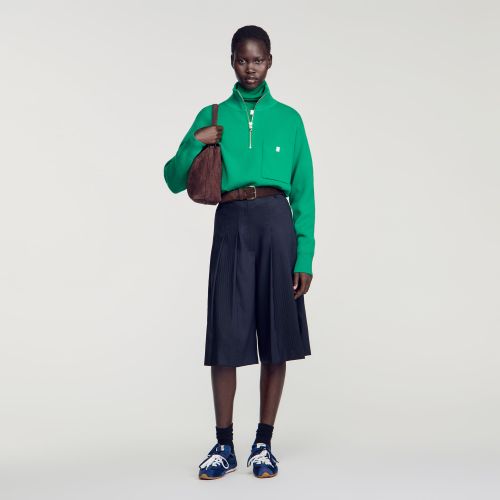 Pull camionneur laine et cachemire - Sandro Paris - Modalova