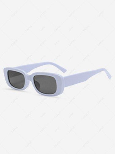 Retro Multi-color Elliptical Small Frame Sunglasses - Zaful - Modalova