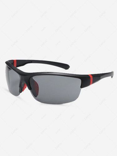 Outdoor Riding Windproof Half-frame Sunglasses - Zaful - Modalova