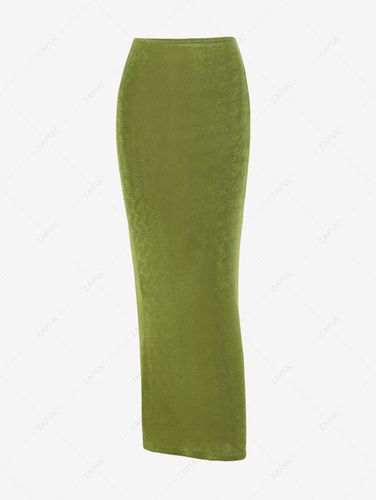 Jupe Tube Longue Ajustée - ZAFUL - Modalova