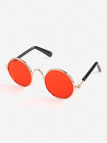 Metal Frame Pet Sunglasses - Zaful - Modalova