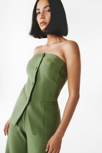 Top Corset - Vert - 44 - Nasty Gal - Modalova