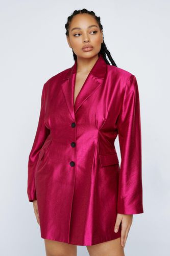Grande Taille - Dressing Gown Blazer Premium - - 46 - Nasty Gal - Modalova