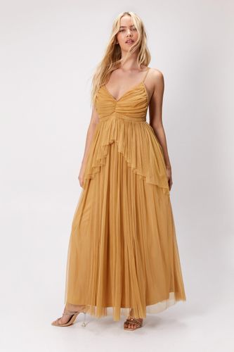 Dressing Gown Longue En Tulle - 38 - Nasty Gal - Modalova