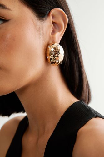 Embellished Textured Earrings - One Size - Nasty Gal - Modalova