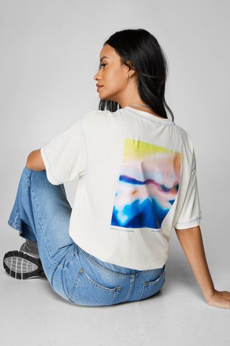 T-Shirt Oversize Imprimé - - S - Nasty Gal - Modalova