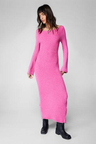 Dressing Gown Bouclée - Rose - L - Nasty Gal - Modalova