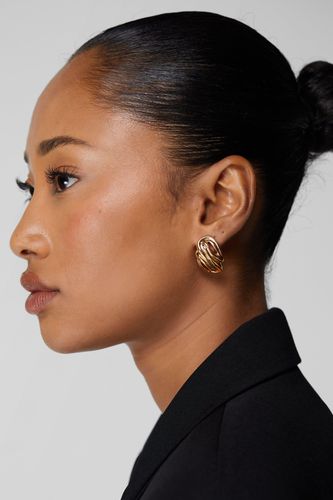 Twist Detail Stud Earrings - - One Size - Nasty Gal - Modalova