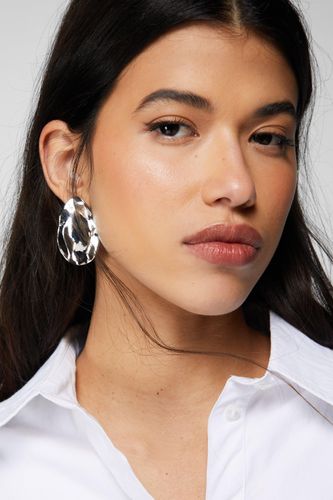 Textured Circle Earrings - - One Size - Nasty Gal - Modalova
