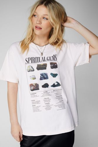 Spiritual Gems Graphic T-Shirt - - S - Nasty Gal - Modalova