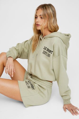 Le Sport Embroidered Hoodie - S - Nasty Gal - Modalova