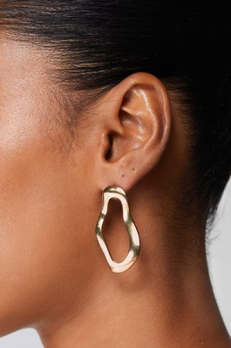 Abstract Hoop Earrings - - One Size - Nasty Gal - Modalova