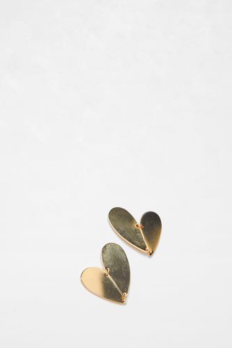 Heart Folded Earrings - - One Size - Nasty Gal - Modalova