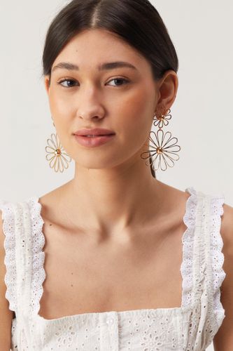 Flower Drop Earrings - - One Size - Nasty Gal - Modalova