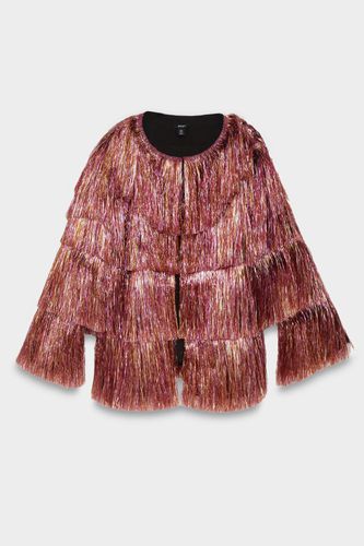 Plus Metallic Tinsel Jacket - 50 - Nasty Gal - Modalova