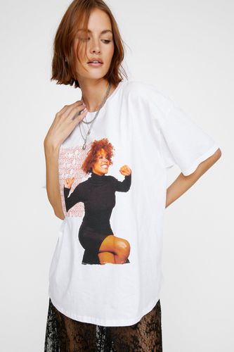 Whitney Houston T-Shirt - M - Nasty Gal - Modalova