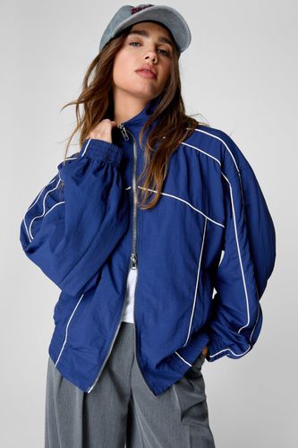 Nylon Windbreaker Jacket - 32 - Nasty Gal - Modalova