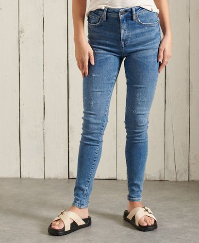 Damen Skinny Jeans mit Hohem Bund - Größe: 26/32 - Xmas deals - Superdry - Modalova