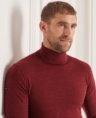 Pull à col Roulé en Mérinos Studios Taille: L - Superdry - Modalova
