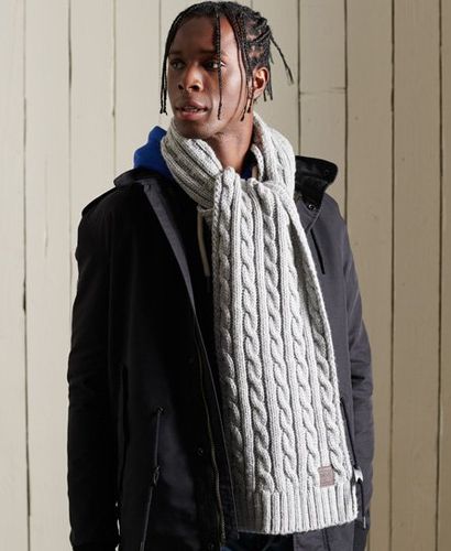 Écharpe en Maille Torsadée Trawler Taille: 1Taille - Superdry - Modalova