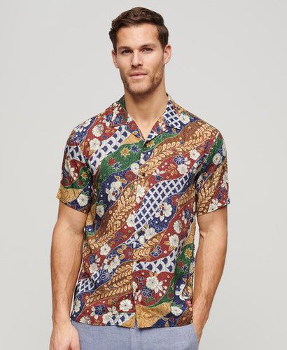 Herren und Hawaiian Resort Hemd Kimono Druck, Größe: L - Xmas deals - Superdry - Modalova