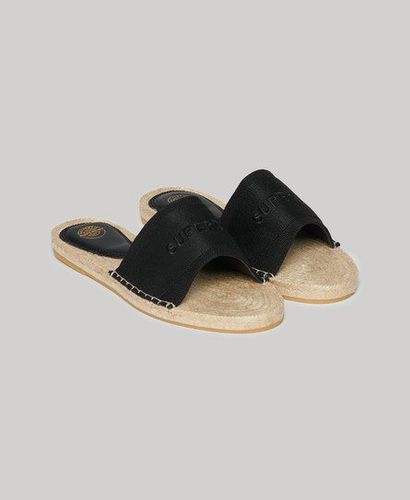 Damen Canvas-Sandalen mit Espadrilles-Overlay - Größe: 38 - Xmas deals - Superdry - Modalova