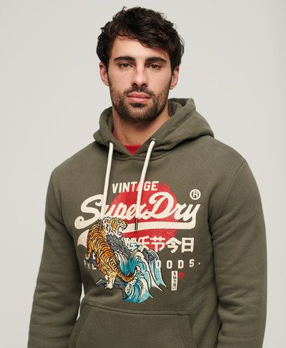 Herren Tokyo Hoodie mit Vintage Logo - Größe: XL - Superdry - Modalova