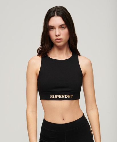 Damen Sportswear Bustiertop mit Logo - Größe: 42 - Superdry - Modalova