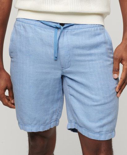 Herren Shorts mit Kordelzug aus Leinen - Größe: M - Xmas deals - Superdry - Modalova