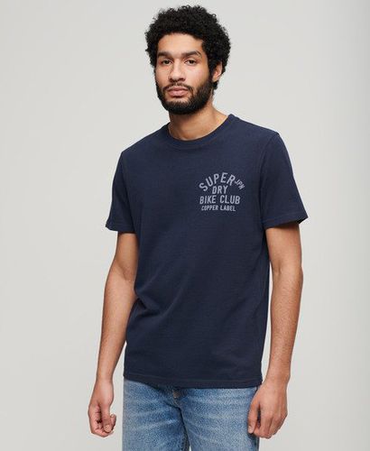 Men's Copper Label T-Shirt mit Grafikprint auf der Brust - Größe: L - Superdry - Modalova