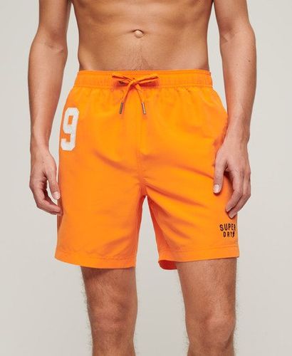 Short de Bain Imprimé Polo Recyclé 43 Cm, , Taille: L - Superdry - Modalova