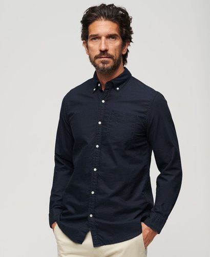 Men's Langärmeliges Oxfordhemd aus Bio-Baumwolle - Größe: S - Superdry - Modalova