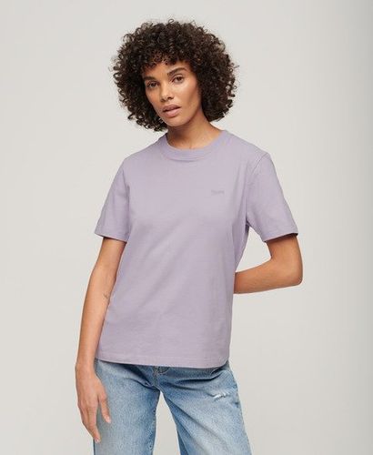 Damen Vintage Logo T-Shirt aus Bio-Baumwolle mit Stickerei - Größe: 34 - Superdry - Modalova